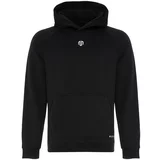 MOROTAI Sportska sweater majica crna / bijela