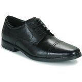 Clarks Čevlji Derby HOWARD CAP Črna Cene