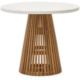 Kave Home Okrogla vrtna miza ø 90 cm Alcaufar – Cene