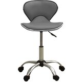  Pisarniški stol sivo umetno usnje, (21377703) | Shoptok.si
