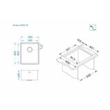 Alveus sudoper nox 20 | shoptok.hr