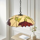 Endon 112246 - Luster na lancu Tiffany BOTANICA 1xE27/60W/230V, prečnik 45 cm | Eponuda.com