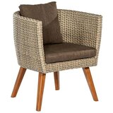 Gardenson Set Sedežev Imperia, Bež, Z Blazinami, 2 Kos | Shoptok.si