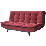 Time ZOFA S POSTELJNO FUNKCIJO, bordo kovina, tekstil | Shoptok.si