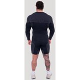 GymBeam OG1 Seamless Longsleeve Black/Grey M | Eponuda.com
