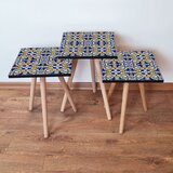 Hanah home set klub stočića 3Shp144, 3 komada, Šarena | ePonuda.com