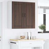  Ormar za Zid Smeđi hrast 80 x 31 x 80 cm Konstruirano drvo | shoptok.hr