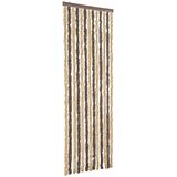  Zastor protiv muha tamnosmeđi i bež 56x200 cm od šenila | shoptok.hr