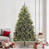  Umjetno Drvo za Božić s Šišarkama Zelena 240 cm | shoptok.hr
