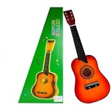  LEAN TOYS klasična začetniška lesena kitara za otroke 60cm rdeča 2247 | Shoptok.si