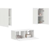  Komplet TV omaric 2 pcs Bela Konstruiran les, (5000132679) | Shoptok.si
