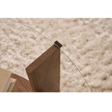 Hanah home Sto za kafu Clara Walnut Transparent | ePonuda.com