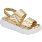 Scholl BOCA 2 STRAPS SANDAL PLATINA