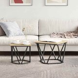  Set pomoćnih stolića 2 pcs Sonoma hrast | shoptok.hr