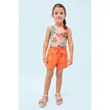 Mayoral Dječje kratke hlače 2-pack boja: narančasta, s uzorkom