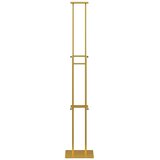  Stalci za sajmove 2 pcs Zlatno 30 x 23,5 x 210 cm Čelik | shoptok.hr