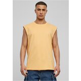 Urban Classics Plus Size Open Edge Sleeveless Tee paleorange Cene