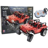 Lean_Toys Kocke za sestavljanje daljinsko voden terenski avtomobil Red CADA 1941 Elements | Shoptok.si
