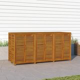  Vrtna kutija za pohranu 210x87x104 cm od masivnog drva bagrema | shoptok.hr