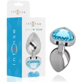 Penthouse Intense - Anal Plug Metal Alumnio Corao N Azul Tamanho M, (21263716)