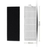 INORCO nadomestni hepa filter zdruljiv z glavno krtao z valjem ilife a8 a6 x620 x623, (22023162) | Shoptok.si