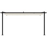 Gazebo 400 x 300 x 200 cm Krem Poliester | Eponuda.com