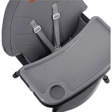 Momi stolica za hranjenje bebe Reki Grey Black, 6m+ | Eponuda.com
