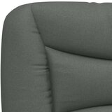 vidaXL Vzglavna stranica temno siva 180 cm blago | Shoptok.si