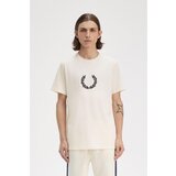 Fred Perry Majice & Polo majice TEXTURED LAUREL WREATH T-SH Bež | Shoptok.si