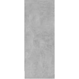 vidaXL ormarić za cipele siva boja betona 60 x 35 x 92 cm od iverice | shoptok.hr