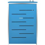  Spremište za dvije kante za smeće 138 x 77 5 x 115 5 cm čelično | shoptok.hr