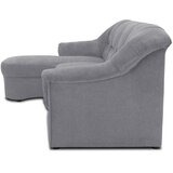 MID.YOU KOTNA SEDEŽNA GARNITURA, mikrovlakna temno siva | Shoptok.si