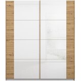 Rauch Möbel omara z drsnimi vrati, bela, hrast artisan | Shoptok.si