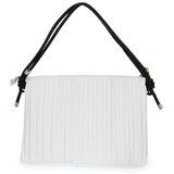 Café Noir Torbice za na ramo CAFE NOIR W001 BAGUETTE PLISSETTATA Bela Cene