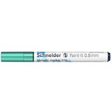 Schneider Flomaster Paint-It metalik marker 010, 0,8 mm, zeleni | shoptok.hr