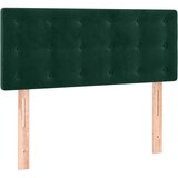  Uzglavlje tamnozeleno 100x5x78/88 cm baršunasto | Eponuda.com