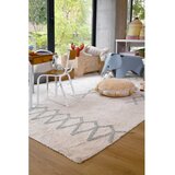 Lorena Canals Modra/kremno bela pralna/ročno tkana bombažna preproga 170x240 cm Atlas Natural – | Shoptok.si