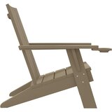 Vrtna stolica Adirondack svjetlosmeđa 75x88,5x89,5 cm PP | Eponuda.ba