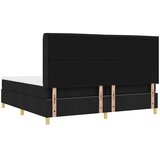  Krevet s opruga kutije s madracem Crna 200 x 200 cm tkanina | shoptok.hr