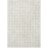 Krem periv/ručno rađen pamučan tepih 170x240 cm Mosaic –