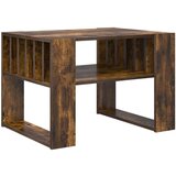  Stolić za kavu Dimljeni hrast 66 x 49 5 x 45 cm Konstruirano drvo | shoptok.hr