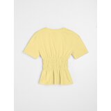 Sinsay Nabrana pamučna bluza | shoptok.hr