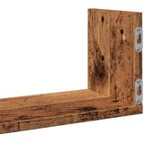  Zidne police 3 kom boja staro drvo 58x18x18cm konstruirano drvo | shoptok.hr