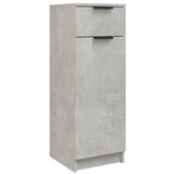 Furnova Kopalniška omarica betonsko siva 32x34x90 cm konstruiran les, (21947141) | Shoptok.si