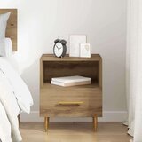 vidaXL Noćni ormarić Smeđa 40 x 35 x 47.5 cm Konstruirano drvo | shoptok.hr