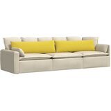  Jastučići za sofu 2 pcs Svijetlo žuta 145 x 40 cm tkanina | Eponuda.com