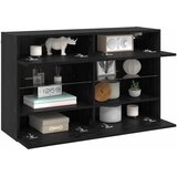 TV zidni ormar Crni hrast 98,5 x 30 x 60,5 cm Konstruirano drvo | Eponuda.ba