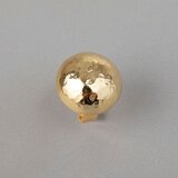  Prsten s velikom glatkom kuglom, pozlata 14 k | shoptok.hr