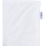 vidaXL Odeja z blazino 3 pcs Bela 240 x 220 cm Puh | Shoptok.si