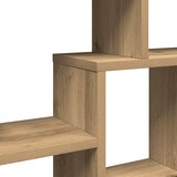  Zidna polica Artisan hrast 85x16x52,5 cm Konstruirano drvo | shoptok.hr